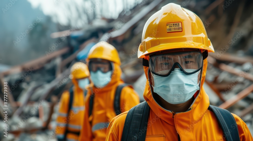 Emergency Response Teams Working Amidst Earthquake Devastation The Urgent Need for Disaster Preparedness and Relief Efforts Emergency Response Teams Working Amidst Earthquake Devastation The Urgent Need for Disaster Preparedness and Relief Efforts