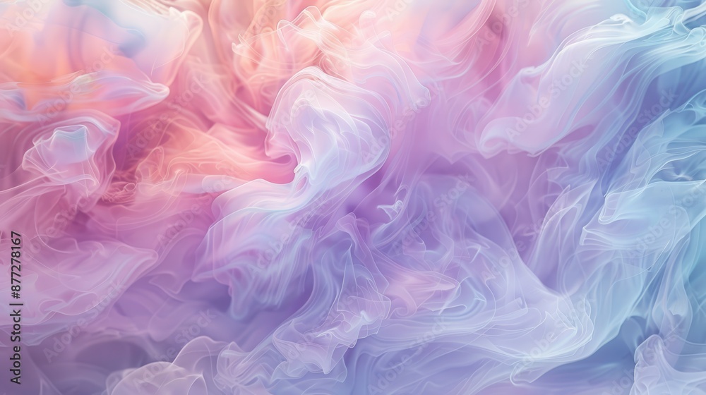 Close-up of soft, colorful tulle fabric Close-up of soft, colorful tulle fabric