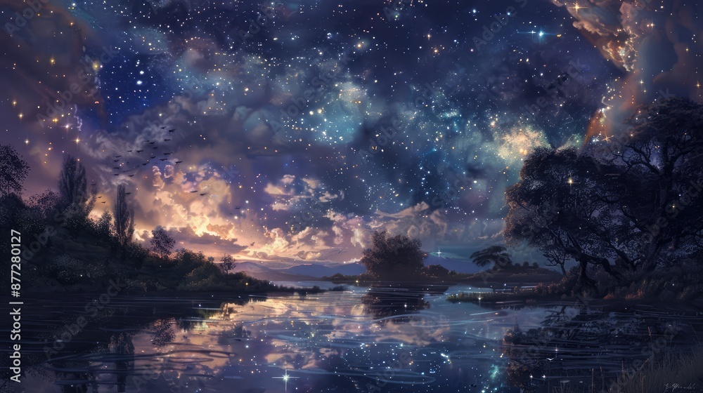 galaxy in space