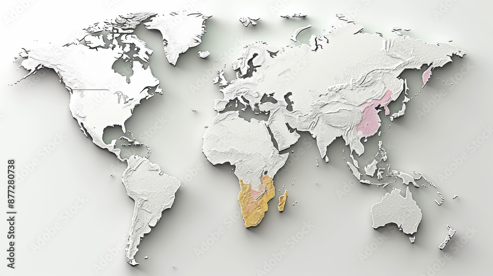Fototapeta premium world map