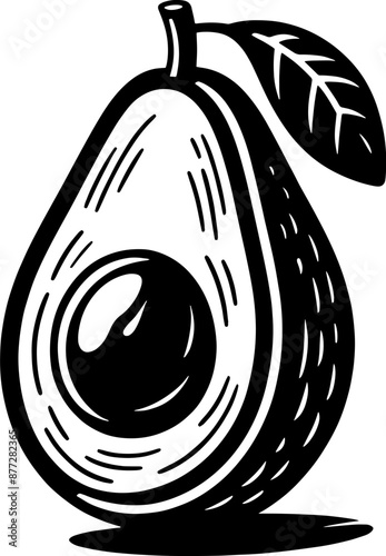 Avocado Fruit Icon 13
