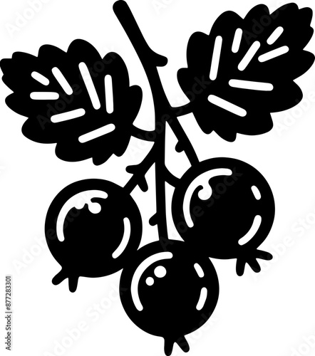 Black Currant Fruit icon