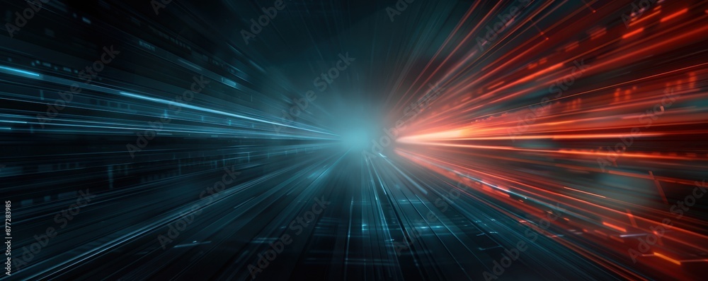 Countdown to launch with digital interface, Scifi, Electric blue and red, Digital painting, Project kickoff excitement Countdown to launch with digital interface, Scifi, Electric blue and red, Digital painting, Project kickoff excitement