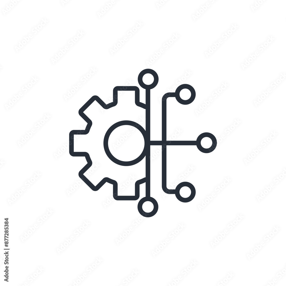 Technology icon. vector.Editable stroke.linear style sign for use web design,logo.Symbol illustration. Technology icon. vector.Editable stroke.linear style sign for use web design,logo.Symbol illustration.