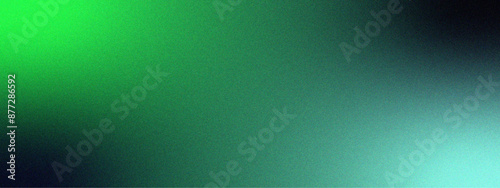 Abstract gradient smooth Blurred Dark Green background. Gradient smooth Blurred Dark Green with rough,grain and noise. Soft green gradient foil shimmer background texture.