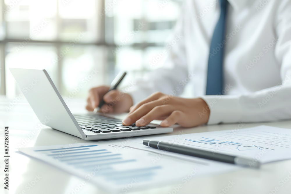 Accountant feeling meticulous while managing a clients finances, Meticulousness, Accounting service Accountant feeling meticulous while managing a clients finances, Meticulousness, Accounting service