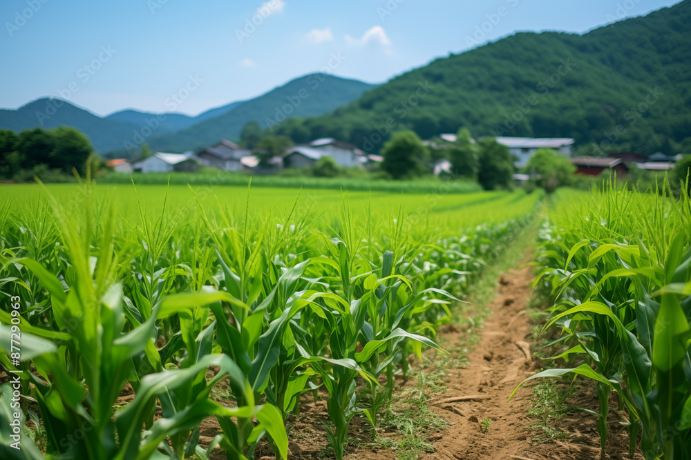 Naklejka premium corn