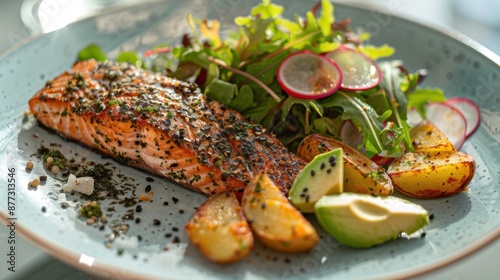 The Grilled Salmon Dish photo