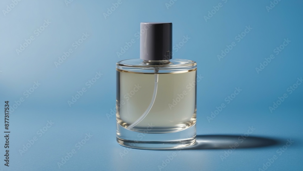 aesthetic perfume bottle with grey nozzle filled with background aesthetic perfume bottle with grey nozzle filled with background