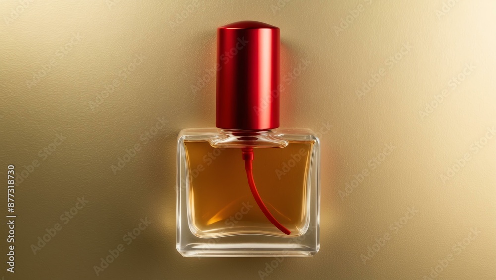 aesthetic perfume bottle with red nozzle filled with t background aesthetic perfume bottle with red nozzle filled with t background
