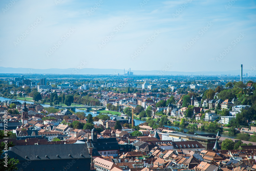 Fototapeta premium Heidelberg, Germany - Cityscape and city skyline