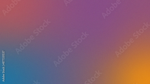 Abstract Grainy Gradient Illustration.