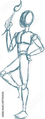 Reference body draw