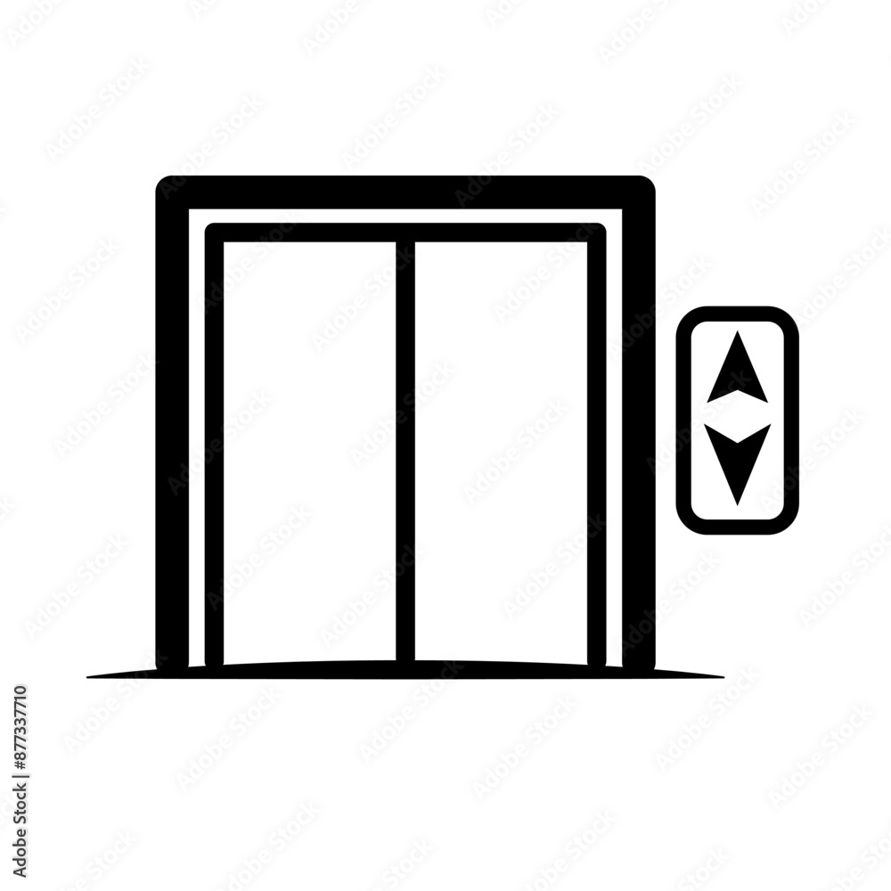 Lift icon template