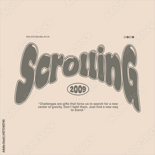 Urban Streetwear design template vector,design t-shirt streetwear clothing, vector typography, perfect for modern apparel
