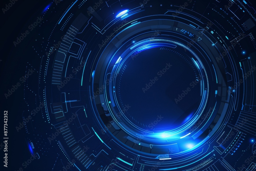 A futuristic abstract science fiction background A futuristic abstract science fiction background