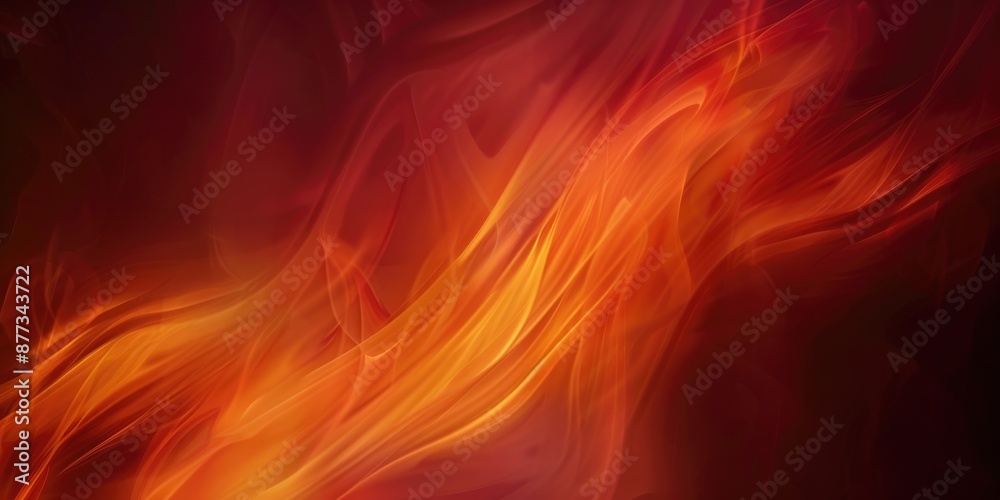 Maroon Abstract. Blurred Orange Gradient on a Soft Fluid Background Maroon Abstract. Blurred Orange Gradient on a Soft Fluid Background
