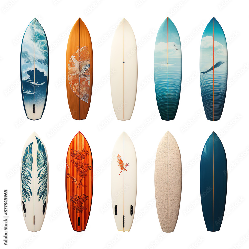 set of boards with sky on transparent background, clipping path, png, set of boards with sky on transparent background, clipping path, png,
