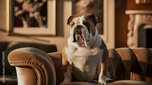Golden Light A Canine Masterpiece