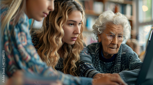 Wallpaper Mural portrait of a people Torontodigital.ca