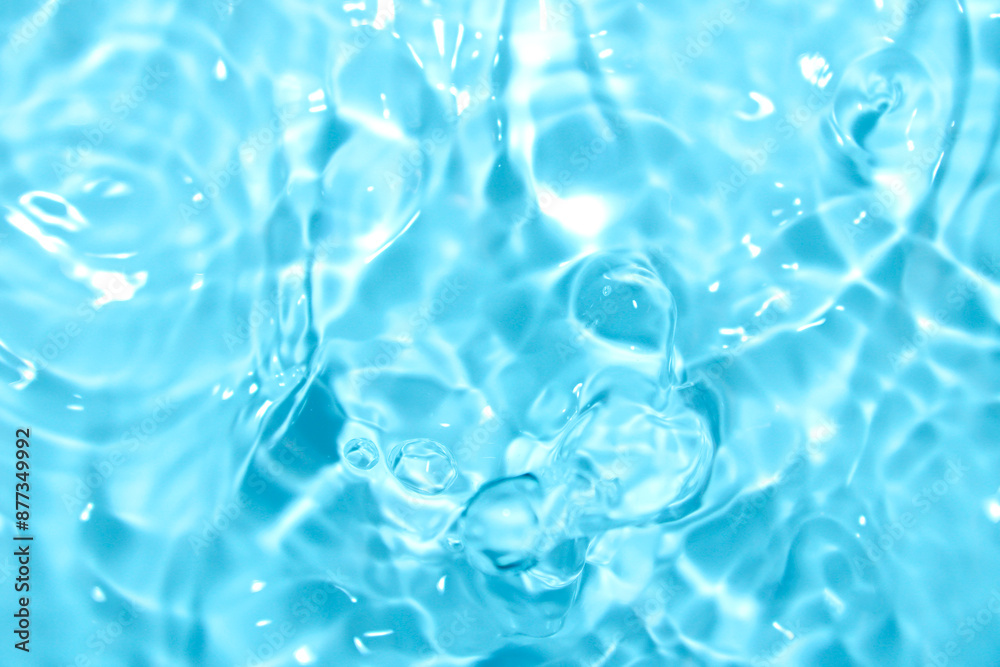 Clear blue natural waves with a shimmer. Clear blue natural waves with a shimmer.