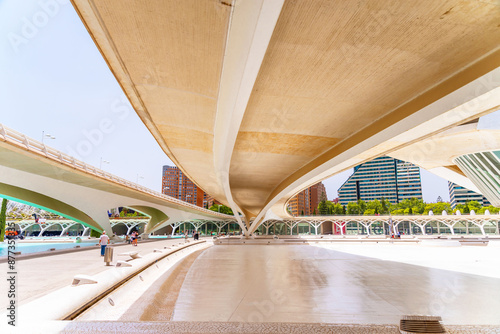 Ciudad de las Artes y las Ciencias de Valencia.Valencia City of Arts and Sciences