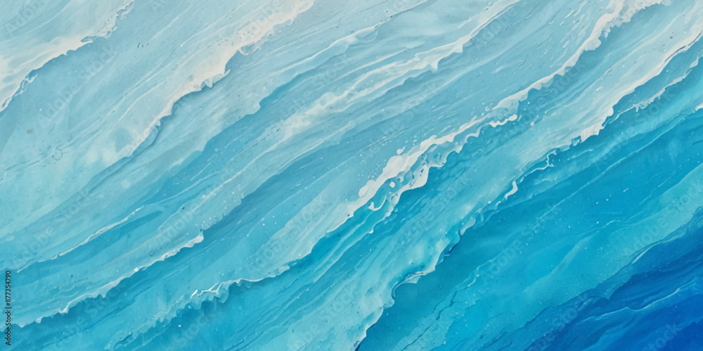 Seamless wave water ocean soft blue curve line background. Water ocean wave white and soft blue aqua, teal texture. Vector sea, wave, water background. Seamless wave water ocean soft blue curve line background. Water ocean wave white and soft blue aqua, teal texture. Vector sea, wave, water background.