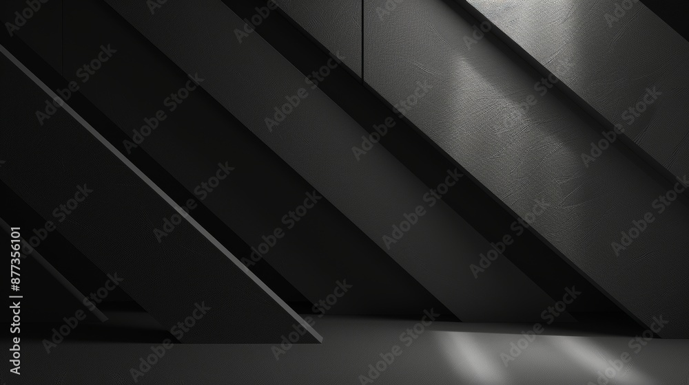 The illustration has a dark background with geometric elements. The illustration has a dark background with geometric elements.