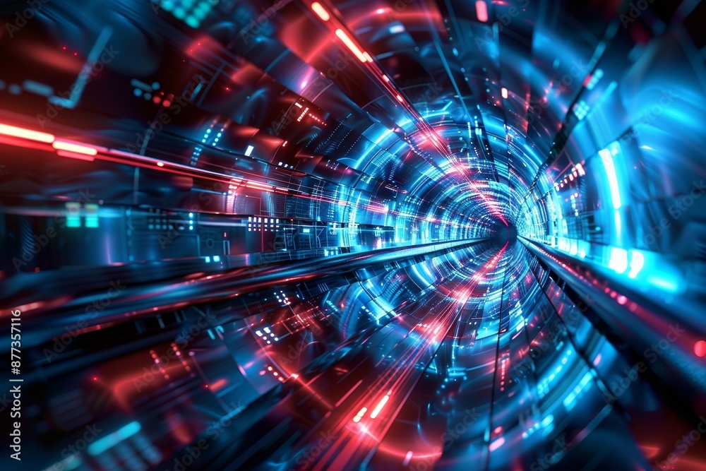 Science fiction futuristic abstract background Science fiction futuristic abstract background