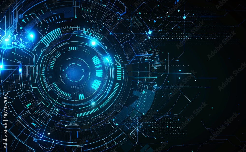 Innovative science and technology concept modern Innovative science and technology concept modern