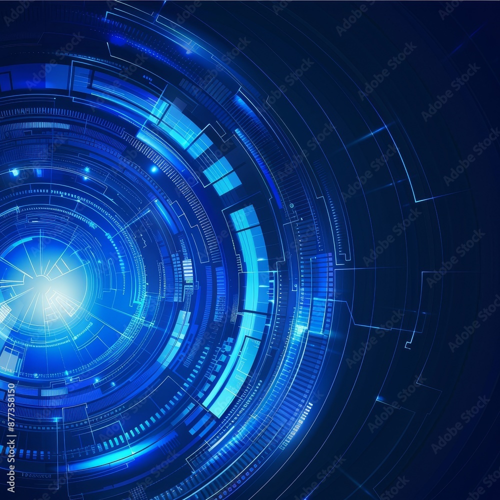Dynamic and movement modern abstract background for hi-tech concept