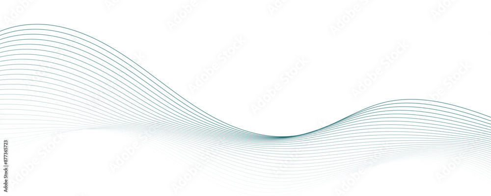 Fototapeta premium abstract background with wave