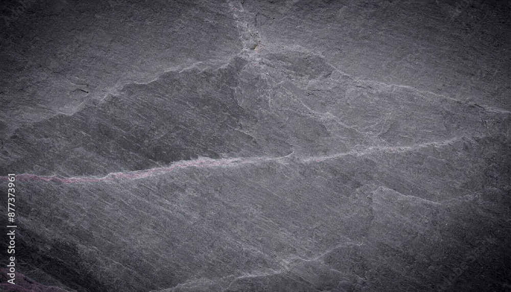 Naklejka premium Dark grey black slate background or texture.