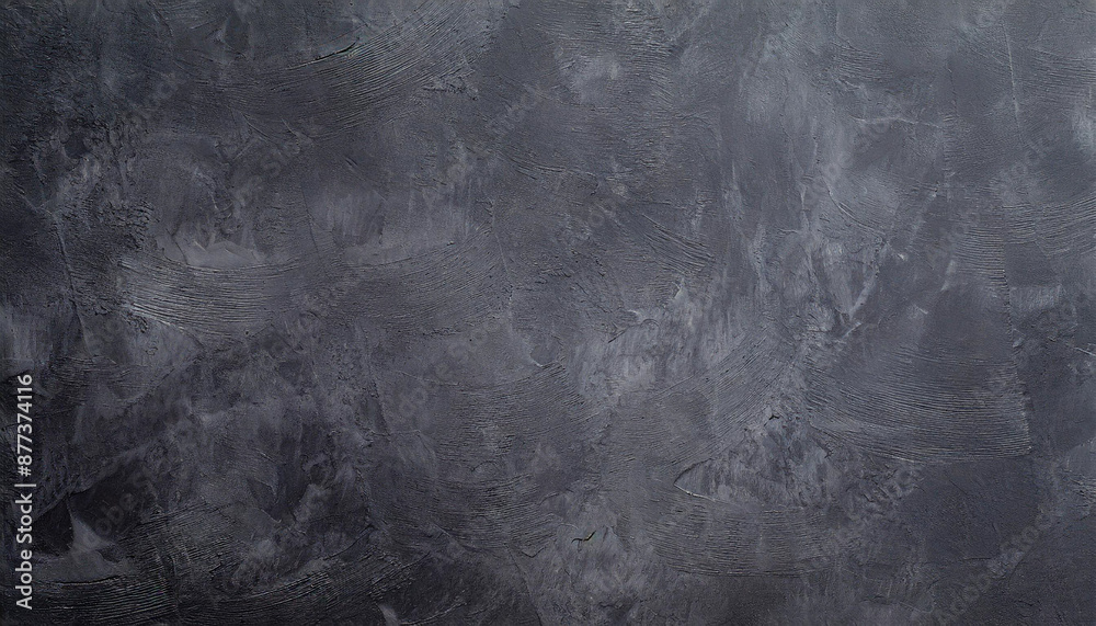 Naklejka premium Dark grey black slate background or texture.