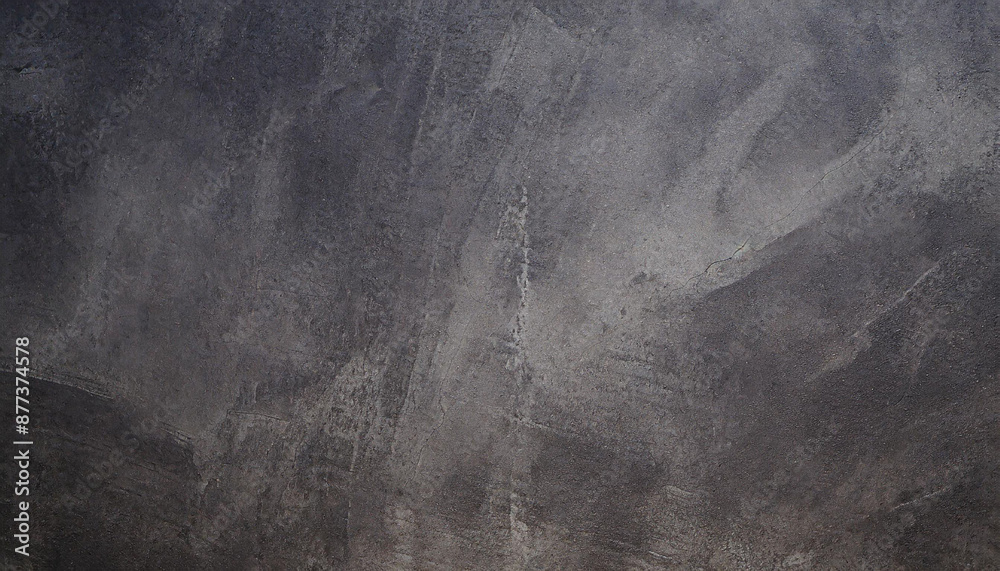 Naklejka premium Dark grey black slate background or texture.