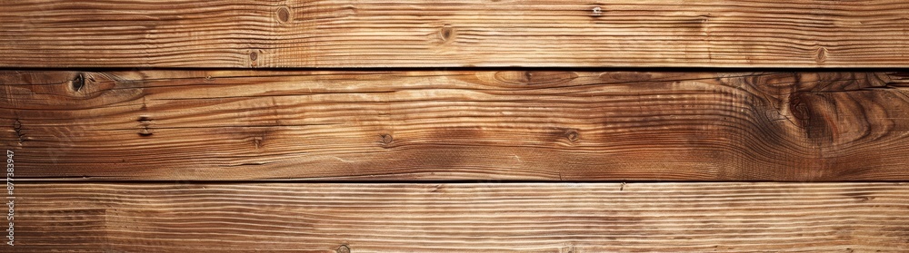 Maple wood texture - a long panorama banner with a brown rustic light maple background Maple wood texture - a long panorama banner with a brown rustic light maple background