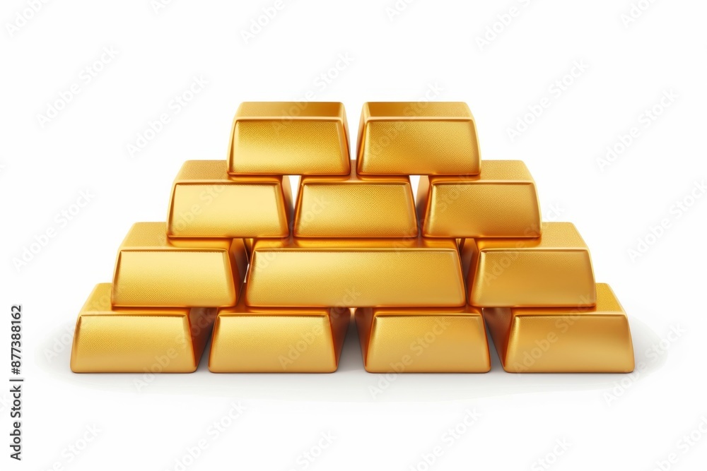 A neat and organized pattern of golden paving bricks stacked on top of each other, creating a visually appealing design. The illustration showcases the beauty of symmetry and order. A neat and organized pattern of golden paving bricks stacked on top of each other, creating a visually appealing design. The illustration showcases the beauty of symmetry and order.
