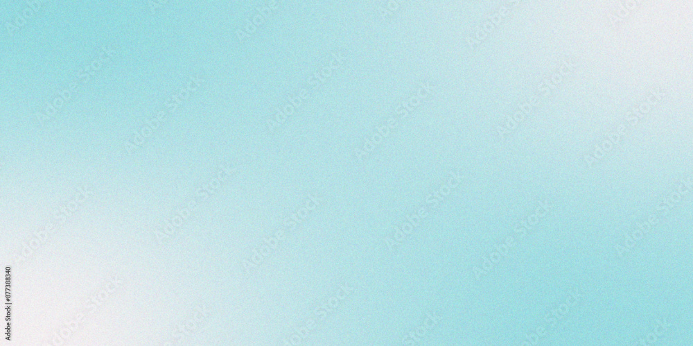 Sky blue glowing backdrop noise ombre effect. Multicolor glossy abstract background. Blurred gradient summer poster banner design with rough, grain, and noise texture effect. Sky blue glowing backdrop noise ombre effect. Multicolor glossy abstract background. Blurred gradient summer poster banner design with rough, grain, and noise texture effect.