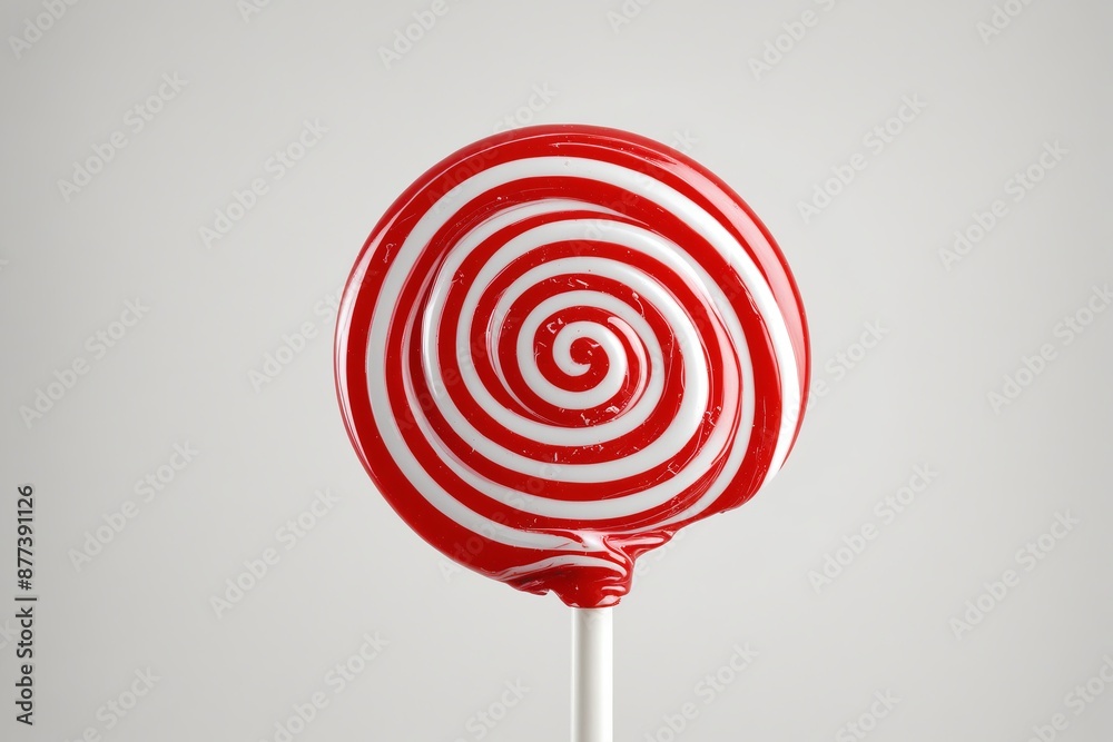 Classic peppermint swirl candy lollipop Classic peppermint swirl candy lollipop