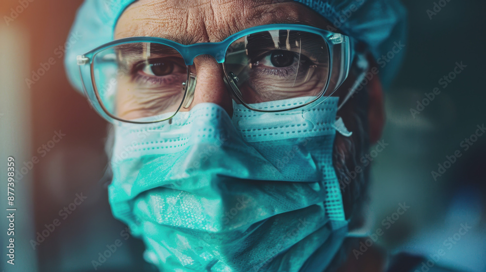 International Surgeon's Day. The surgeon is in the operating room. surgical staff International Surgeon's Day. The surgeon is in the operating room. surgical staff