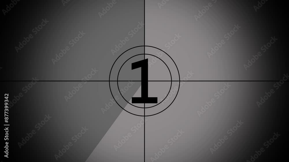 Countdown to any things start moment concept,Wait for start video