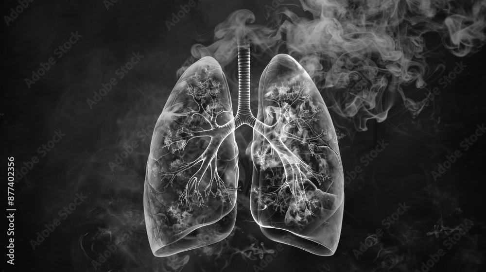 Lungs Filled with Smoke: Destruction and Health Hazards from Smoking
Lungs Filled with Smoke: Destruction and Health Hazards from Smoking