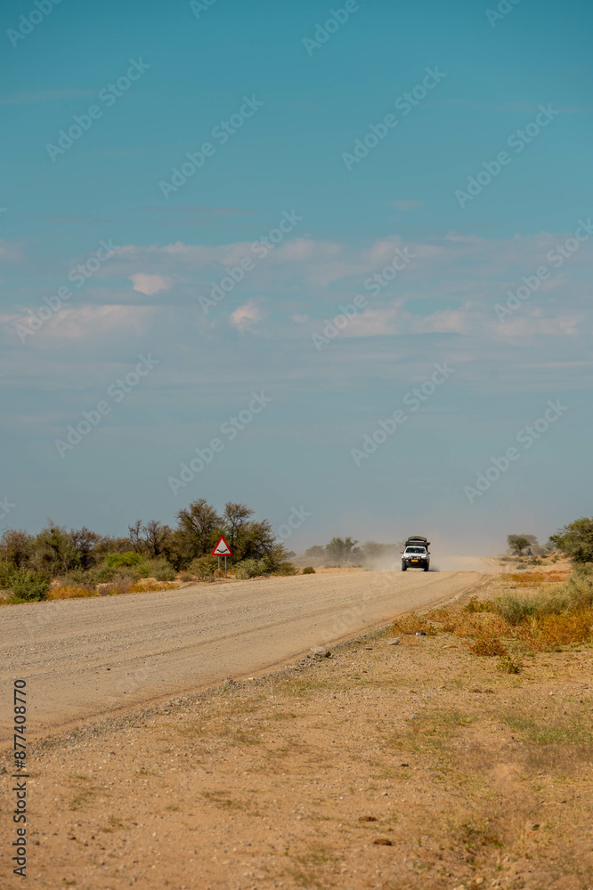 Obraz premium road in the desert, namibia