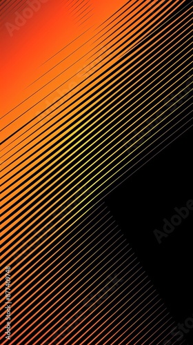 Warm gradient and angled lines on dark background