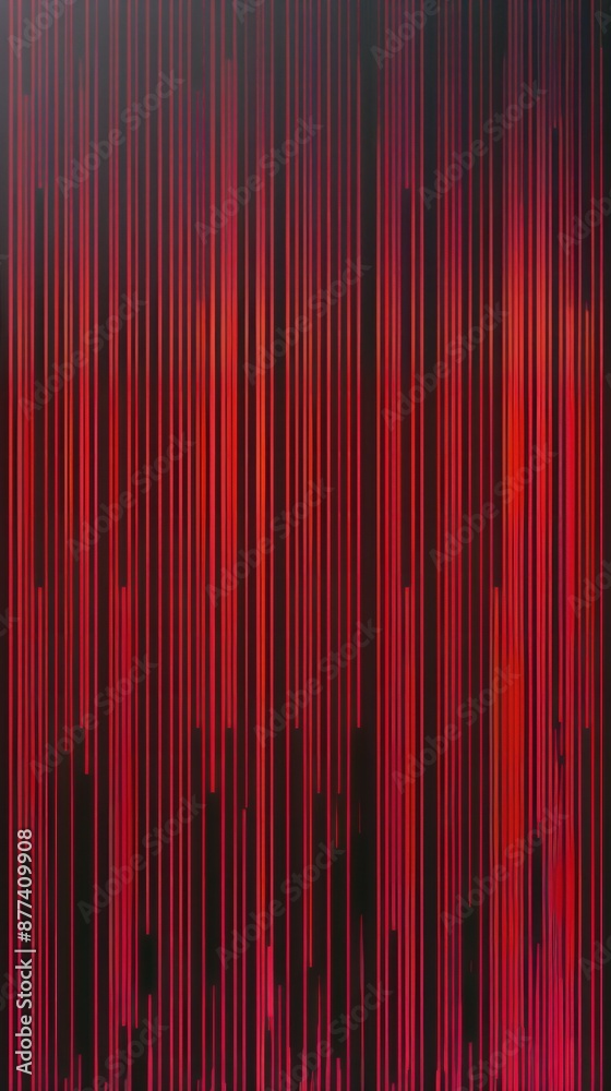 Vertical red light streaks creating vibrant pattern Vertical red light streaks creating vibrant pattern
