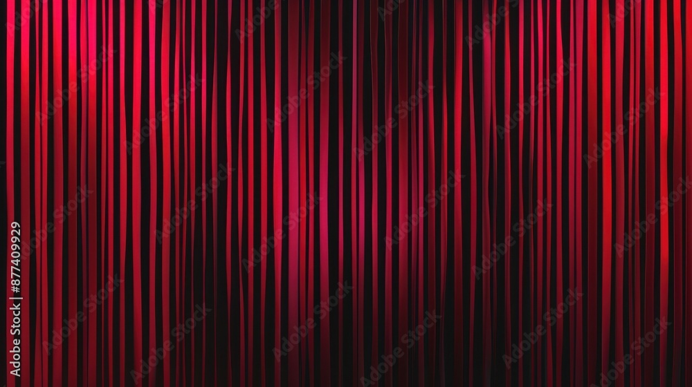 Red and black vertical lines, intense abstract artwork Red and black vertical lines, intense abstract artwork