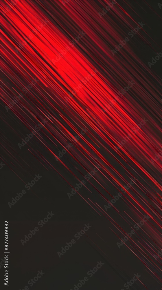 Wide diagonal red light streaks on dark background Wide diagonal red light streaks on dark background