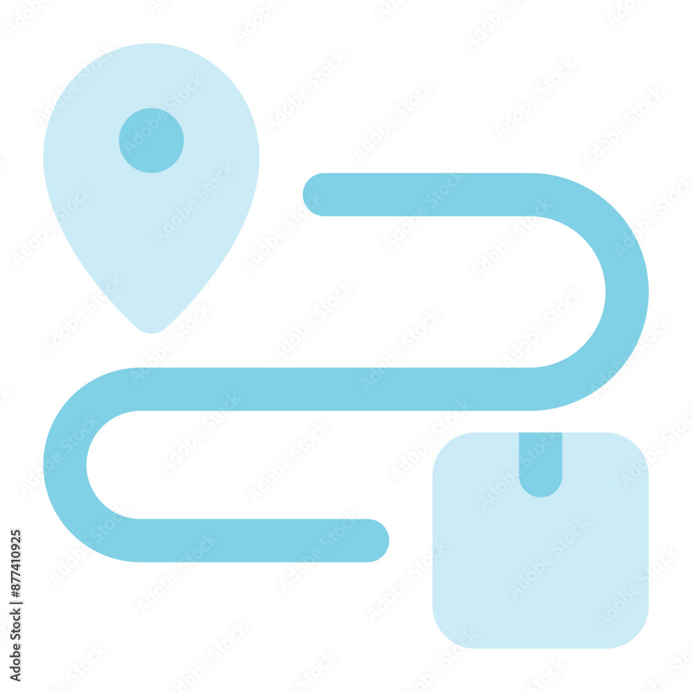 order tracking icon for illustration