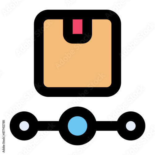 order tracking icon for illustration