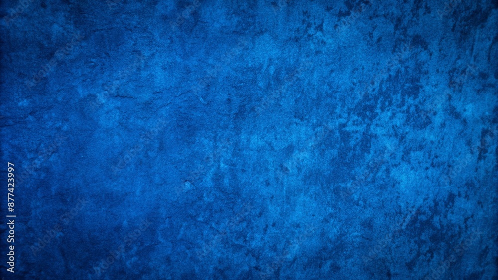 Obraz premium Dark blue grunge texture background
